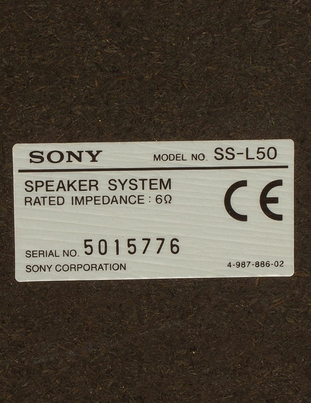 SONY SS-L50 -kaiutinpari  - Audio - 10105567560 - 3