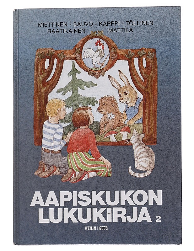 Aapiskukon lukukirja 2 - Miettinen, Mervi - Lastenkirjat - 10105567642 - 0