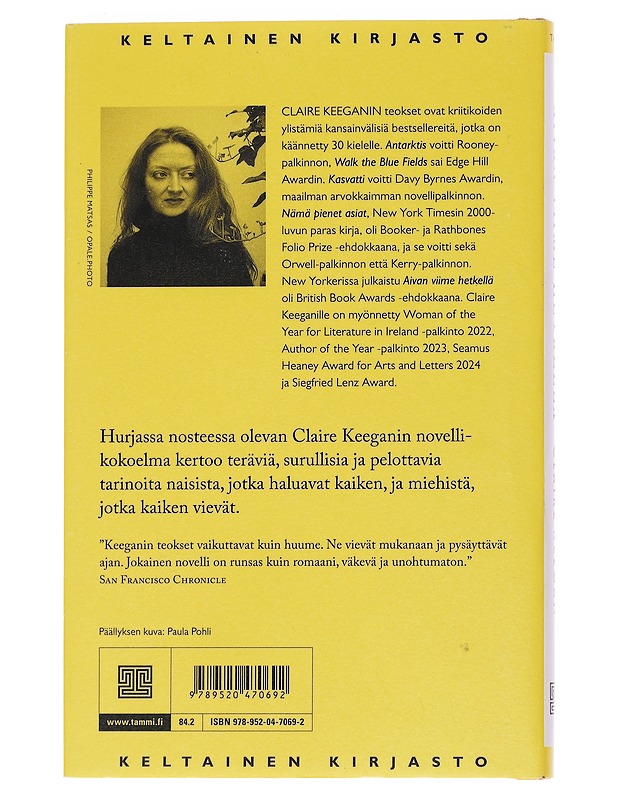 Aivan viime hetkellä / kertomuksia naisista ja miehistä - Keegan, Claire - Romaanit ja novellit - 10105567759 - 1