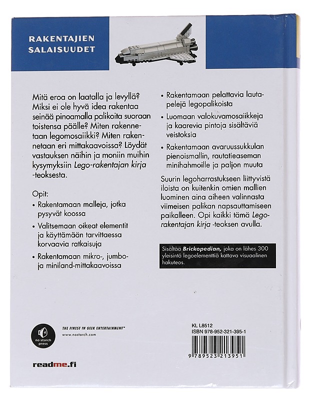 Lego / rakentajan kirja - Bedford, Allan - Harrastekirjat - 10105567795 - 1
