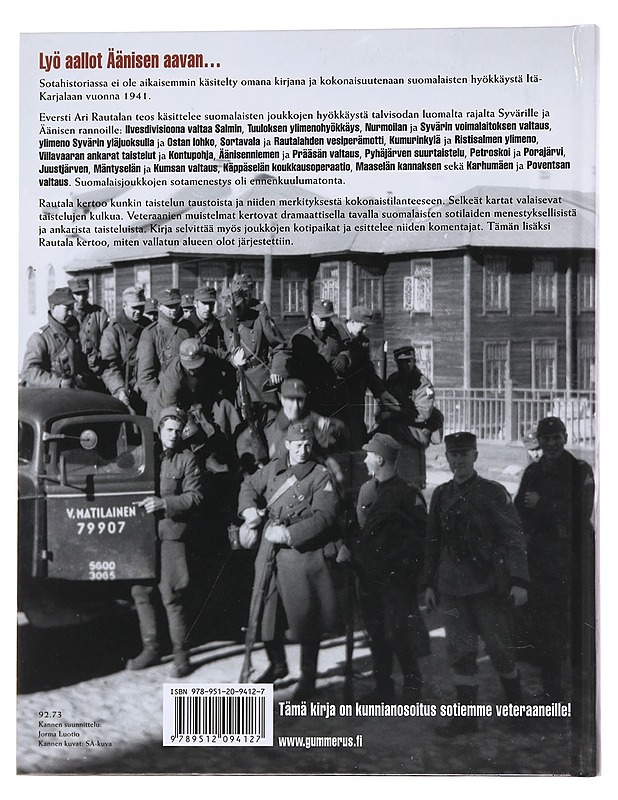 Itä-Karjalan valtaus 1941 - Ari Rautala - Tietokirjat ja oppaat - 10105567844 - 1