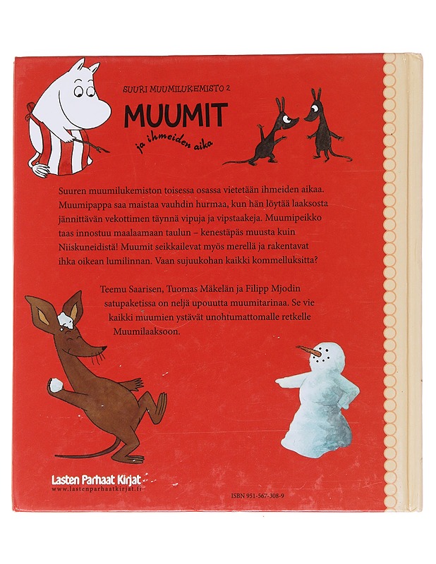 Suuri Muumilukemisto 2: Muumit ja ihmeiden aika - Saarinen, Teemu - Lastenkirjat - 10105567865 - 1