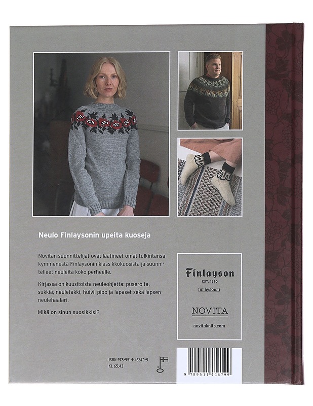 Klassikkokuosit neuleina: Rakkaudella Finlayson & Novita - Permanto, Linda - Tietokirjat ja oppaat - 10105567869 - 1