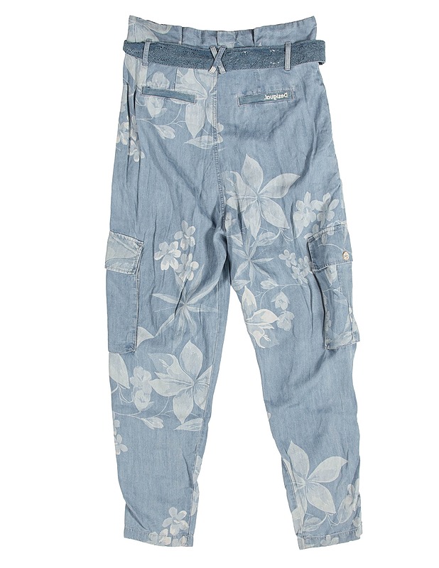 DESIGUAL Paper bag housut, L - Naisten housut, shortsit ja haalarit - 10105567880 - 1