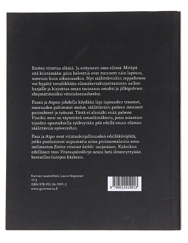 Vituiksi meni : täytettävä omaelämäkerta - Pasa & Atpo - Elämäkerrat ja muistelmat - 10105567935 - 1
