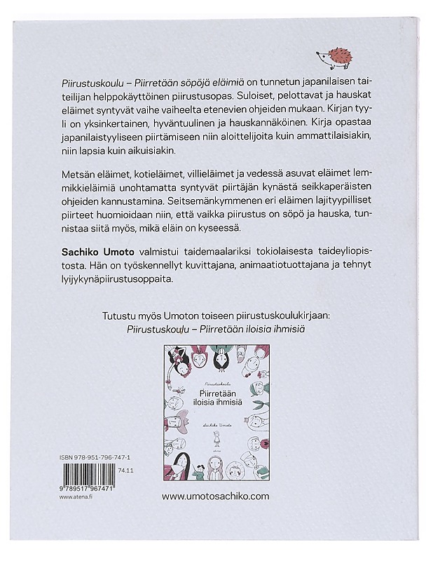 Piirretään söpöjä eläimiä - Umoto, Sachiko - Lastenkirjat - 10105567939 - 1