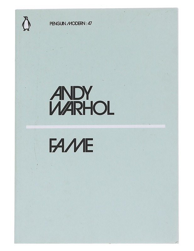 Fame - Andy Warhol - Elämäkerrat ja muistelmat - 10105568000 - 0