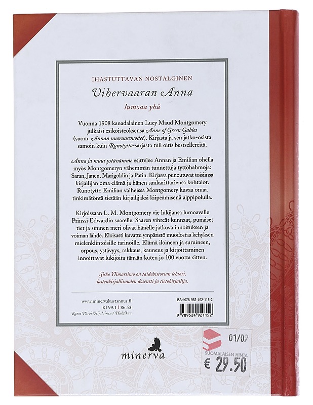 Anna ja muut ystävämme / L. M. Montgomeryn elämä ja sankarittaret - Sisko Ylimartimo - Elämäkerrat ja muistelmat - 10105568002 - 1