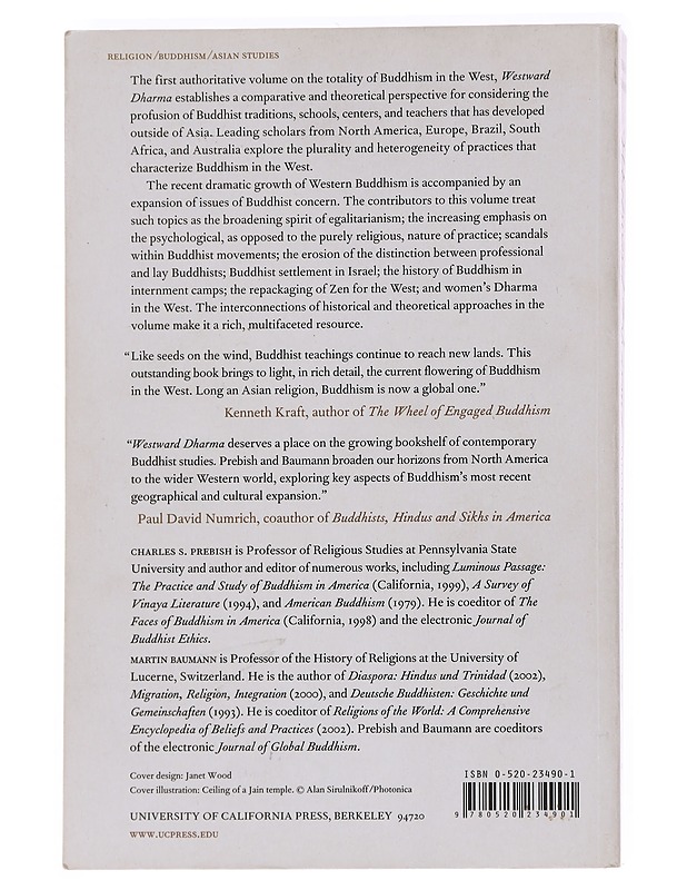 Westward Dharma : Buddhism beyond Asia - Charles S. Prebish - Tietokirjat ja oppaat - 10105568007 - 1