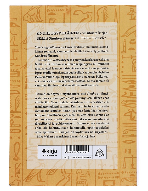 Sinuhe egyptiläinen - Mika Waltari - Romaanit ja novellit - 10105568023 - 1