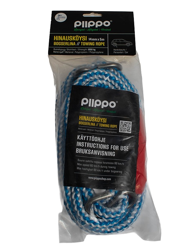PIIPPO hinausköysi 14 mm  x 5 m - Muut urheiluvälineet ja vapaa-aika - 10105568053 - 0