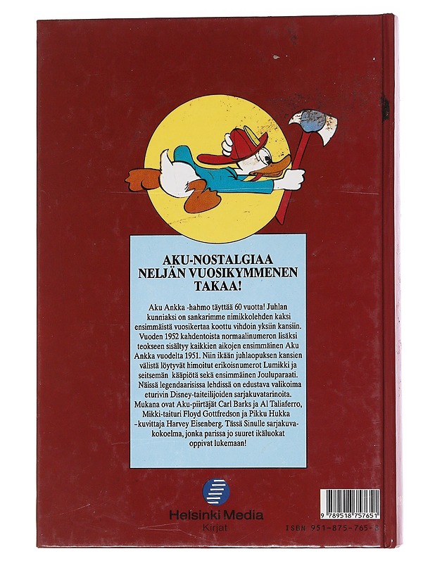 Aku Ankka ja kumppanit näköispainos vuosikerroista 1951-1952 - Disney, Walt - Sarjakuvat - 10105568055 - 1