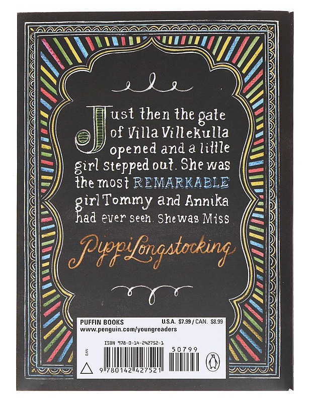 Pippi longstocking - Astrid Lindgren - Lastenkirjat - 10105568073 - 1