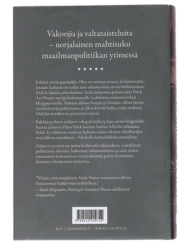 Pohjoisen perintö - Nore, Aslak - Romaanit ja novellit - 10105568095 - 1