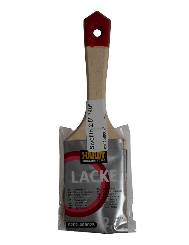 HARDY WORKING TOOLS pensseli 2,5" - Rakennustarvikkeet - 10105568108 - 0