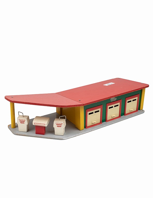 Brio : Puu-pienoismalli ; Bensa/Autopesula - Lasten lelut - 10105568133 - 0