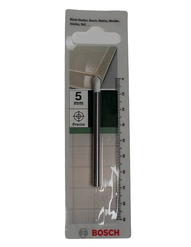 BOSCH Precise poranterä, 5 mm - Rakennustarvikkeet - 10105568160 - 0