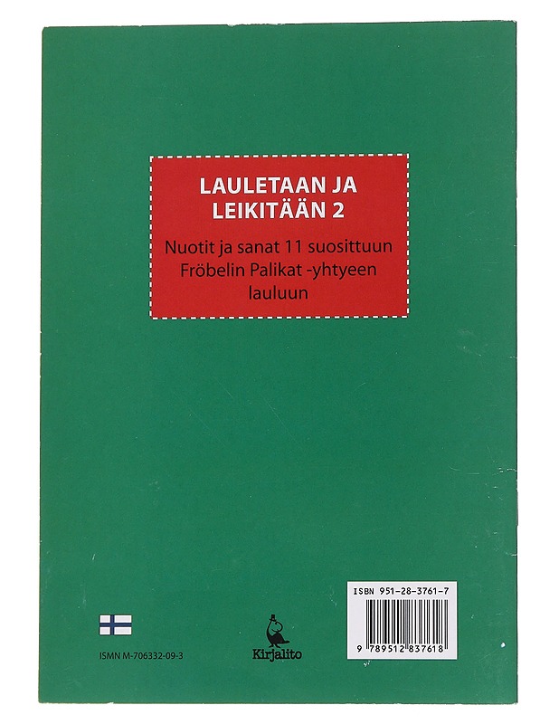 Lauletaan ja leikitään  2 - Mäkelä, Hannu - Musiikki- ja elokuvakirjat - 10105568171 - 1