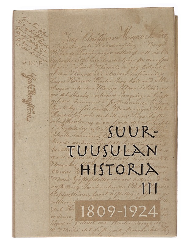Suur-Tuusulan historia - Rosenberg, Antti - Historiakirjat - 10105568207 - 0