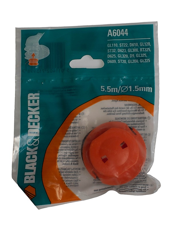 BLACK&DECKER A6044 lanka ja kela, 5,5mm x 1,5mm - Rakennustarvikkeet - 10105568211 - 0