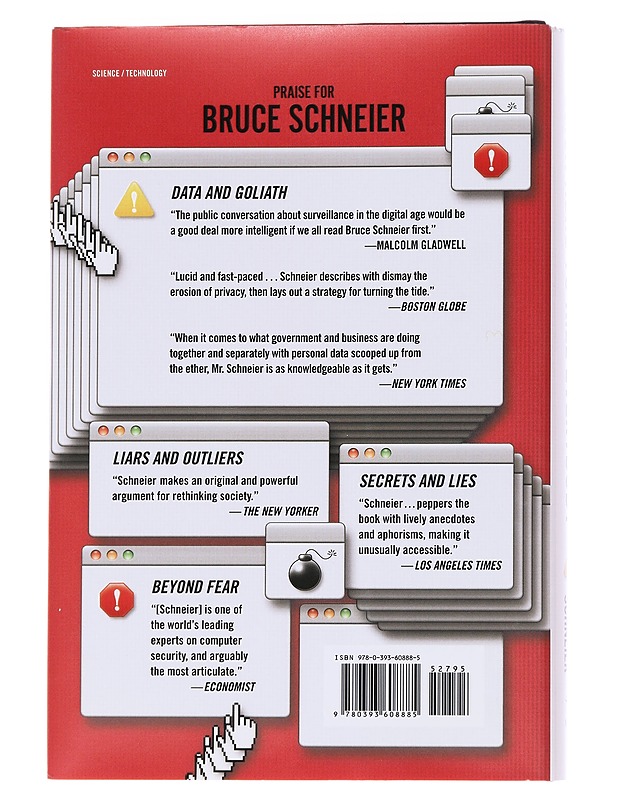 Click here to kill everybody: Security and Survival in a Hyper-connected World - Schneier, Bruce - Tietokirjat ja oppaat - 10105568241 - 1