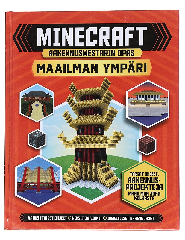 Minecraft rakennusmestarin opas : maailman ympäri - Davey, Joey - Nuorten kirjat - 10105568340 - 0