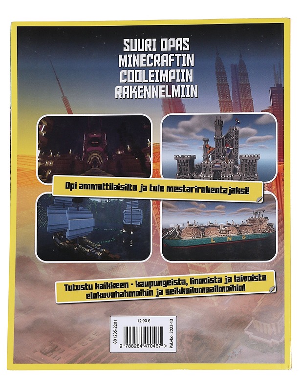 Minecraft : upeat rakennelmat - Kare, Sanna - Harrastekirjat - 10105568400 - 1