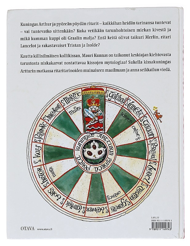 Kuningas Artturin ritarit / kappale kissojen varhaista historiaa - Kunnas, Tarja - Lastenkirjat - 10105568432 - 1