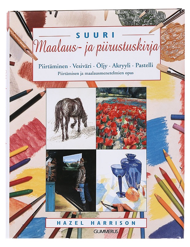 Suuri maalaus- ja piirustuskirja - Hazel Harrison - Harrastekirjat - 10105568446 - 0