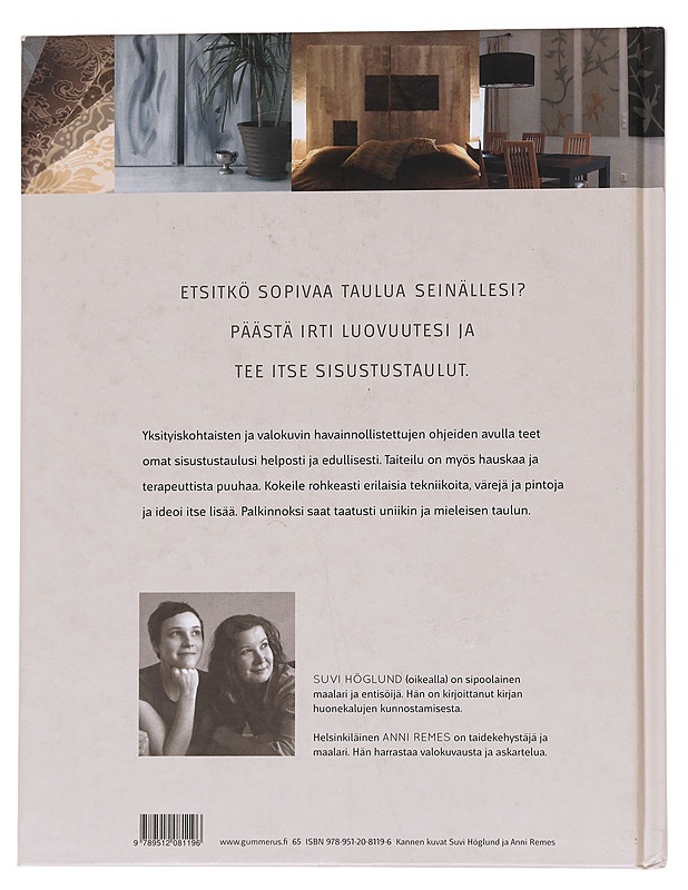 Tee itse sisustustaulut - Höglund, Suvi - Tietokirjat ja oppaat - 10105568458 - 1