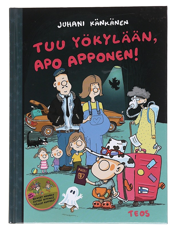 Tuu yökylään, Apo Apponen! - Känkänen, Juhani - Lastenkirjat - 10105568468 - 0