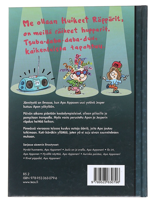 Tuu yökylään, Apo Apponen! - Känkänen, Juhani - Lastenkirjat - 10105568468 - 1