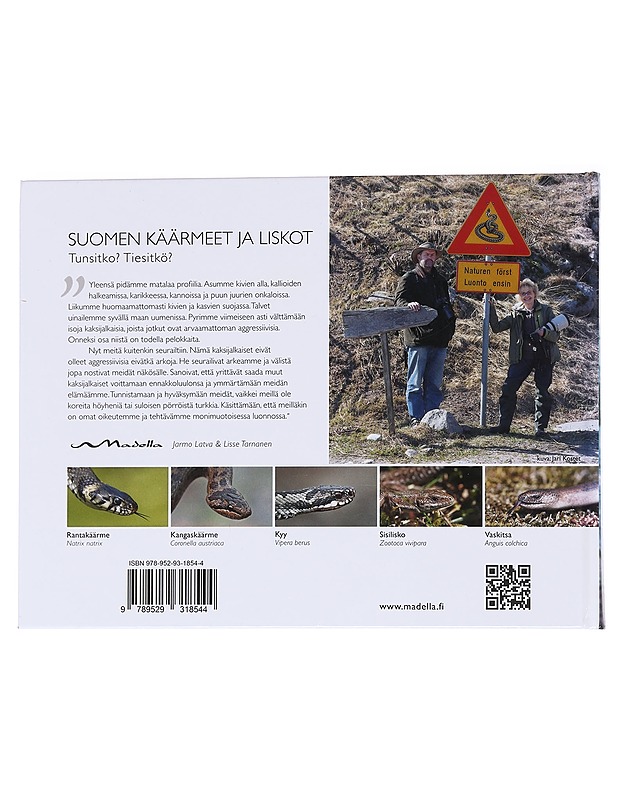 Suomen käärmeet ja liskot / tunsitko? tiesitkö? - Latva, Jarmo - Tietokirjat ja oppaat - 10105568477 - 1