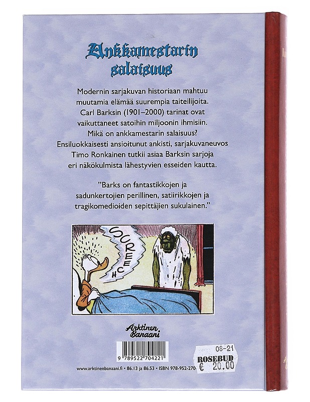 Ankkamestarin salaisuus - Timo Ronkainen - Elämäkerrat ja muistelmat - 10105568486 - 1