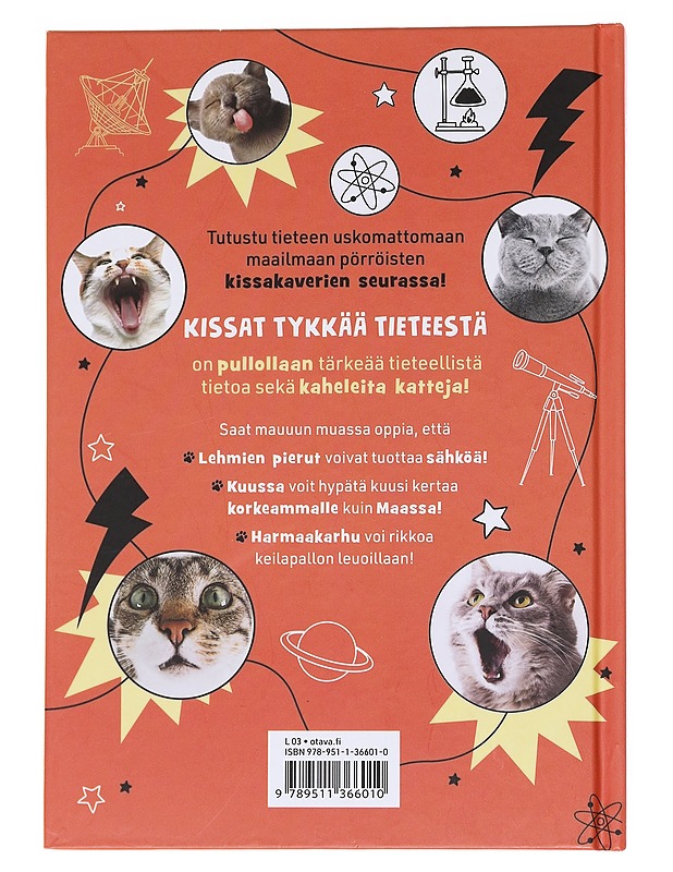 Kissat tykkää tieteestä - Howell, Izzi - Lastenkirjat - 10105568494 - 1