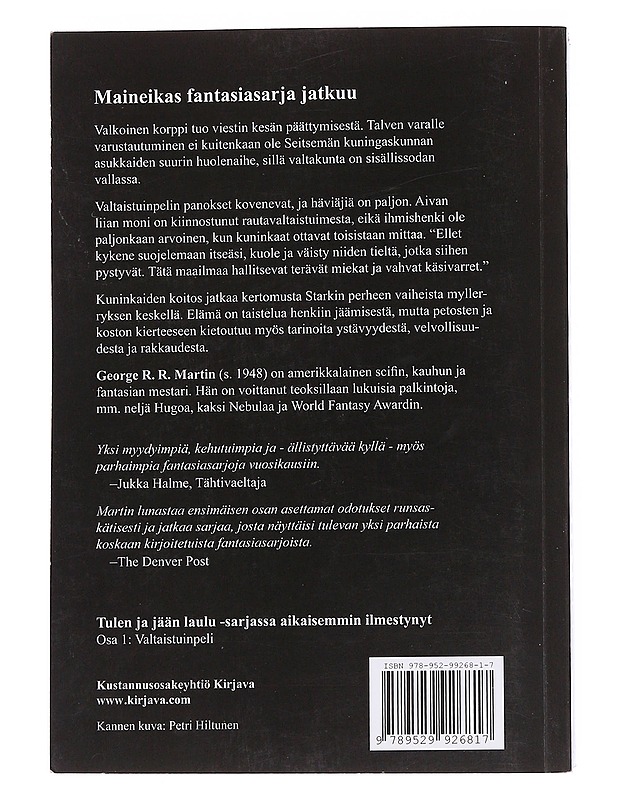 Kuninkaiden koitos - Martin, George R. R. - Fantasia- ja scifi - 10105568496 - 1
