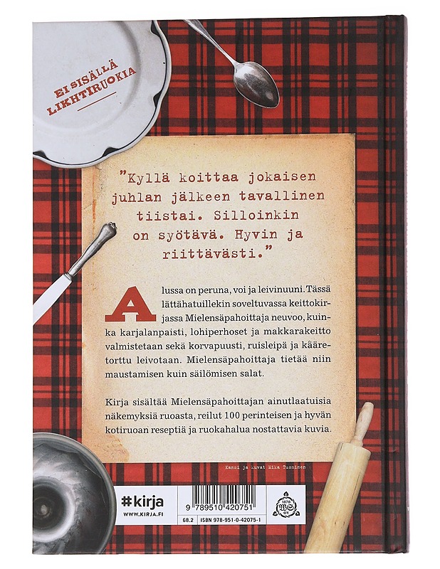 Mielensäpahoittajan: Keittiössä - Kyrö, Tuomas - Ruokakirjat - 10105568559 - 1