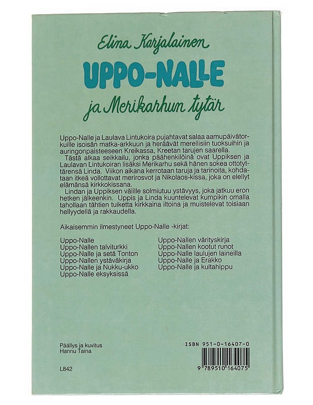 Uppo-Nalle ja merikarhun tytär - Karjalainen, Elina - Lastenkirjat - 10105568558 - 1
