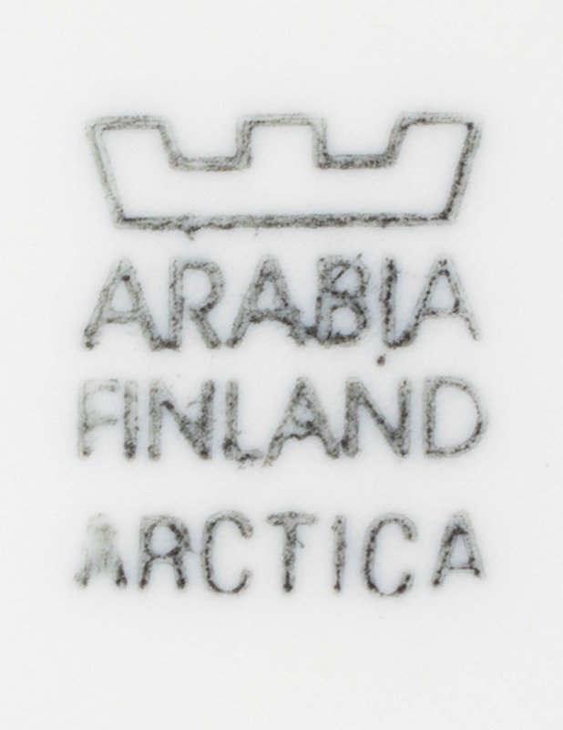 ARABIA Arctica teekuppi ja aluslautanen - Designsuosikit - 10105568614 - 2