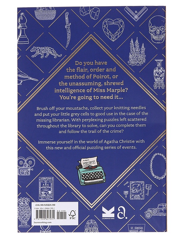 The official Agatha Christie puzzle book - Laurence King - Harrastekirjat - 10105568635 - 1