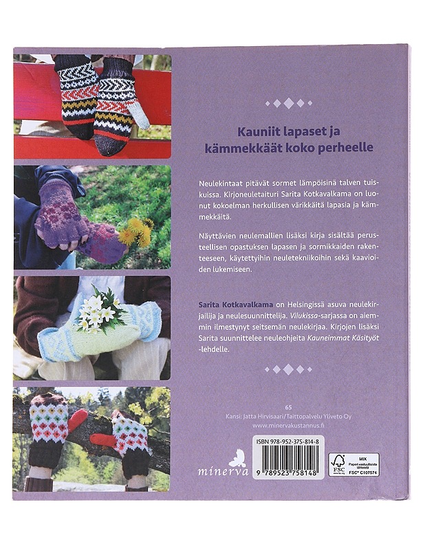 Vilukissan värikkäät villakäsineet - Kotkavalkama - Tietokirjat ja oppaat - 10105568643 - 1