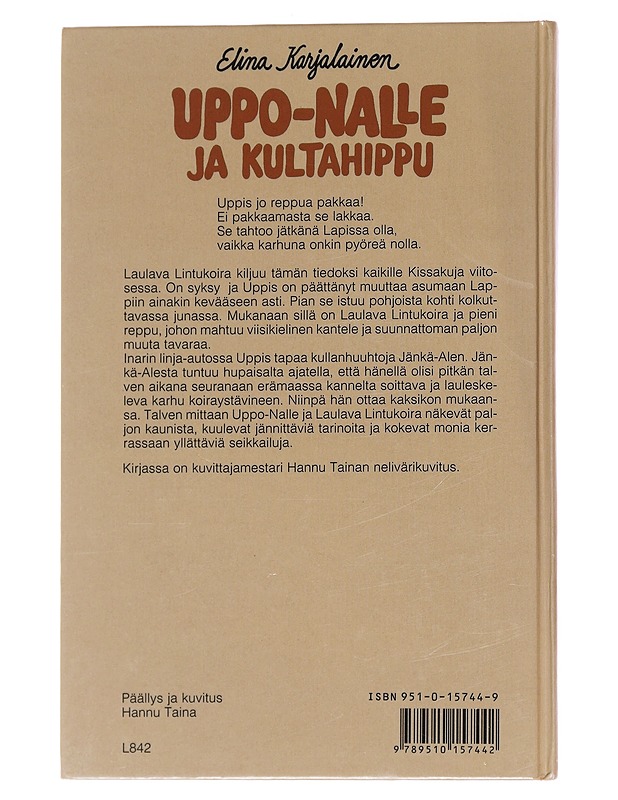 Uppo-Nalle ja kultahippu - Elina Karjalainen - Lastenkirjat - 10105568644 - 1