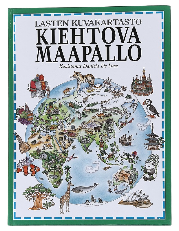 Kiehtova maapallo : lasten kuvakartasto - Cooper, Alison - Lastenkirjat - 10105568687 - 0