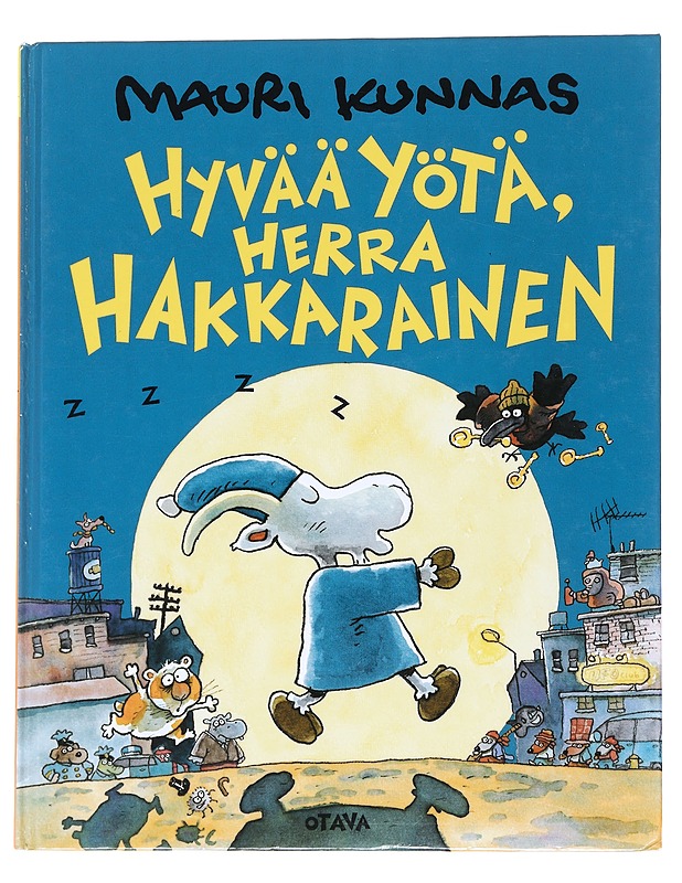 Hyvää yötä, herra Hakkarainen - Kunnas, Mauri - Lastenkirjat - 10105568691 - 0