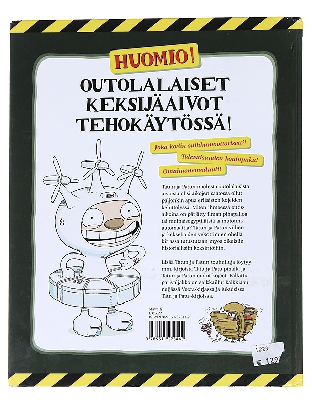 Tatun ja Patun kummat keksinnöt kautta aikojen - Havukainen Aino, Toivonen Sami - Lastenkirjat - 10105568699 - 1
