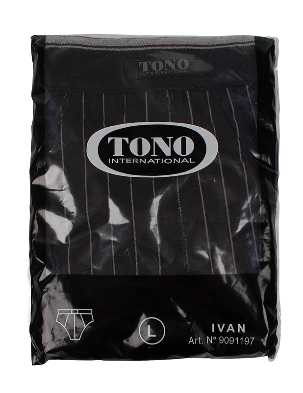 TONO INTERNATIONAL Isaac miesten lyhyet alushousut, L - Alusvaatteet - 10105568752 - 0