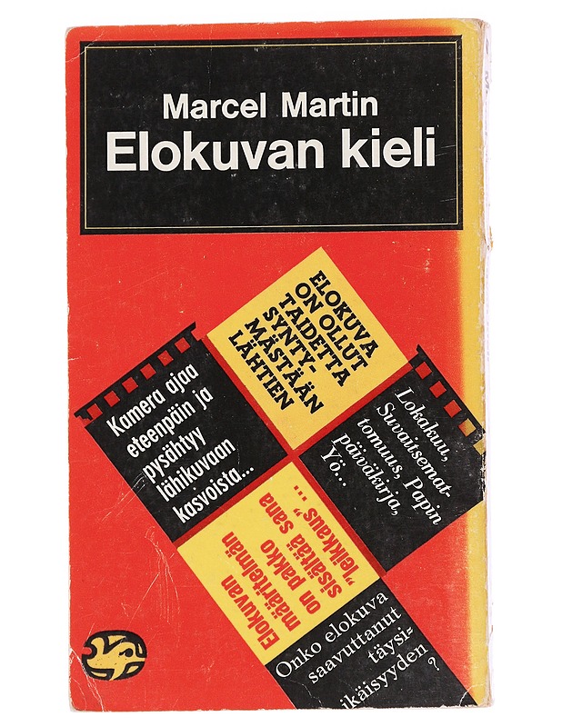 Elokuvan kieli - Marcel Martin - Musiikki- ja elokuvakirjat - 10105568837 - 1