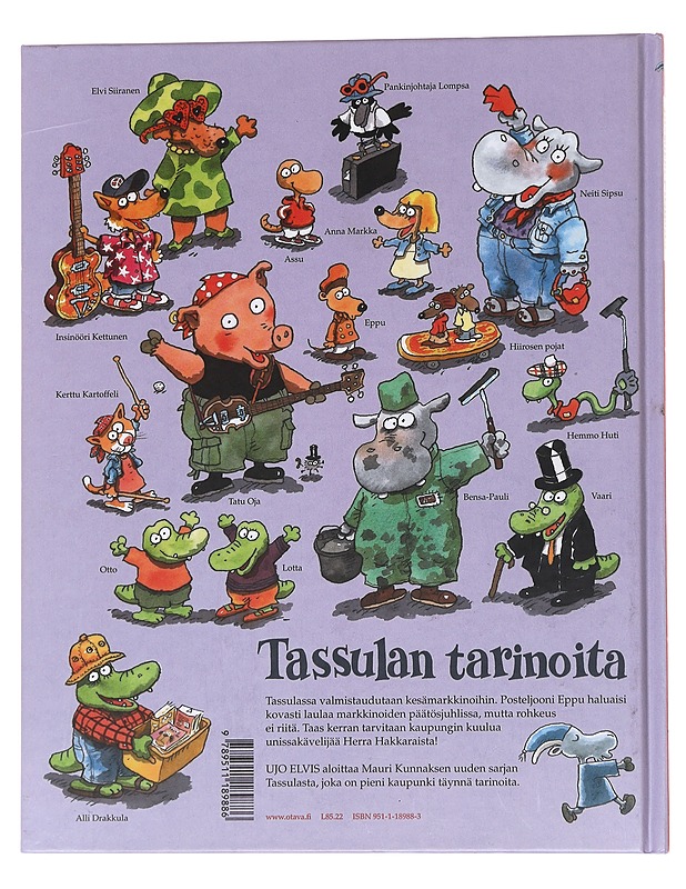 Tassulan tarinoita: Ujo Elvis - Mauri Kunnas - Lastenkirjat - 10105568839 - 1