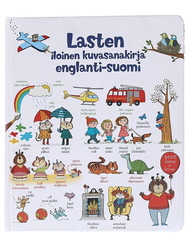 Lasten iloinen kuvasanakirja englanti-suomi - Kate Hidley - Lastenkirjat - 10105568847 - 0
