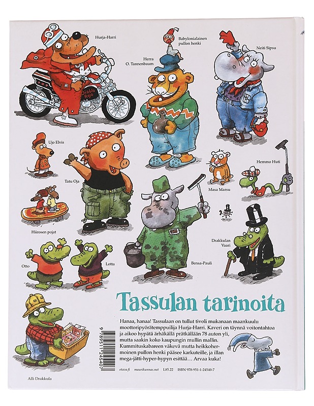 Tassulan tarinoita: Hurja-Harri ja pullon henki - Mauri Kunnas - Lastenkirjat - 10105568852 - 1